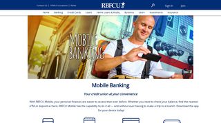 Mobile Banking - RBFCU