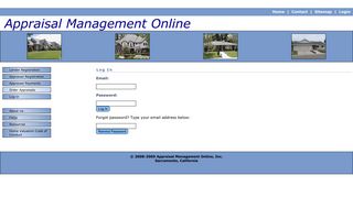 Log-in - Appraisal Management Company