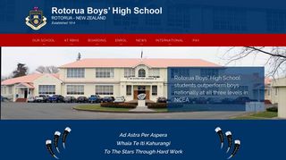Rotorua Boys' High School: Home
