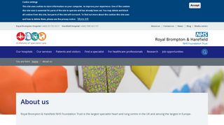 Logins - Royal Brompton & Harefield NHS Foundation Trust