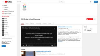 RBK Global School Bhayandar - YouTube