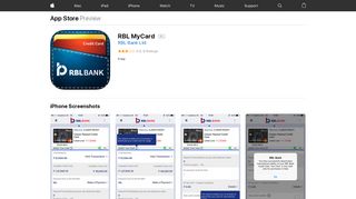 RBL MyCard on the App Store - iTunes - Apple