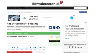 RBS (Royal Bank of Scotland) down? Current problems and issues ...