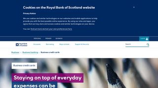 Business credit cards | Royal Bank of Scotland