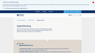 Digital Banking - Royal Bank of Scotland - RBS