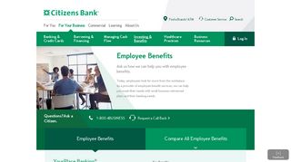 Employee Benefits | Citizens Bank