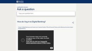 How do I log in to Digital Banking? - Royal Bank of Scotland