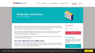 Graduates and Interns | NatWest Careers - Careers at NatWest