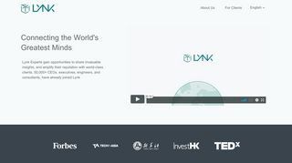 LYNK | Connecting the World's Greatest Minds