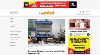 Ratnakar Bank to purchase some Indian assets of RBS - Livemint