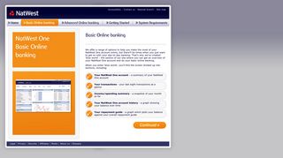 Basic Online banking | NatWest One Online