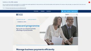 onecard programme - Royal Bank of Scotland - RBS