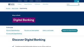Digital Banking | Royal Bank of Scotland - RBS