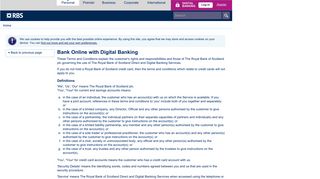 Bank Online with Digital Banking- RBS - The Royal Bank of Scotland