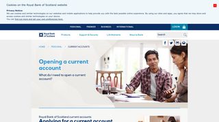 Opening a Royal Bank of Scotland current account - What do ... - RBS