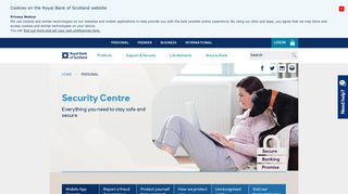 Security Centre | Royal Bank of Scotland - RBS