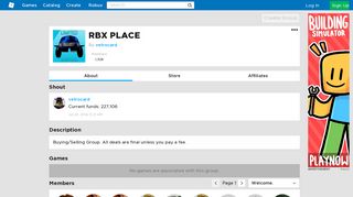 RBX PLACE - Roblox