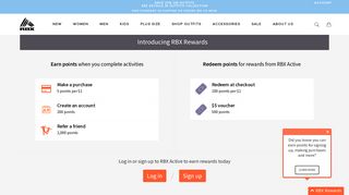 RBX Rewards – RBX Active