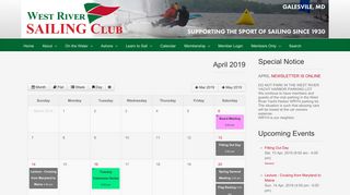 RC Sign Up - West River Sailing Club