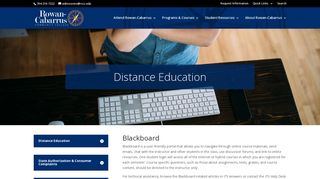 Blackboard | Distance Education Services