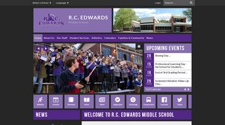 RC Edwards Middle School: Home