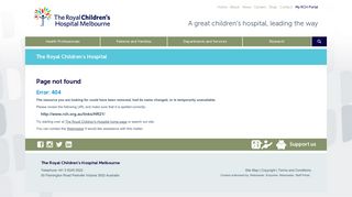 The Royal Children's Hospital : HR21
