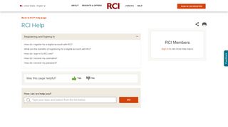 Registering and Signing In to RCI.com | RCI.com