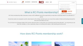 RCI Points | RCI.com
