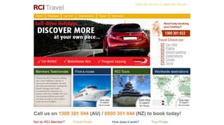 RCI Travel - Find Tours and save on your next holiday
