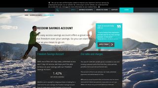Freedom savings account | RCI Bank