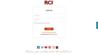 RCI - the largest timeshare vacation exchange network in ... - RCI.com
