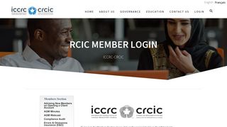 RCIC Member Login | Immigration Consultants of Canada Regulatory ...