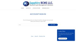 Login | Sapphire RCMS, LLC