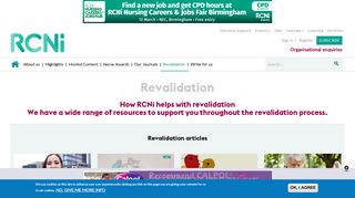 Revalidation | RCNi