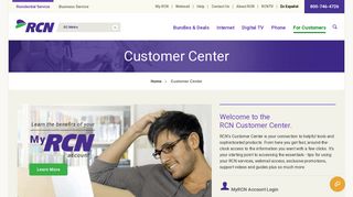 RCN Customer Center - Tips for Using Your RCN Services | RCN