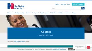 Contact | Royal College of Nursing