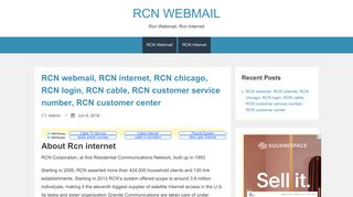 RCN WEBMAIL
