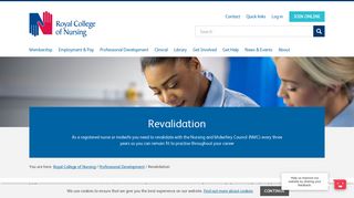 Revalidation | Royal College of Nursing