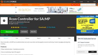 Rcon Controller for SA:MP download | SourceForge.net