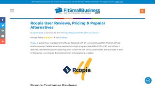 Rcopia User Reviews, Pricing & Popular Alternatives