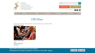CPD Diary | Royal College of Physicians of Edinburgh