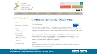 CPD - Royal College of Physicians of Edinburgh