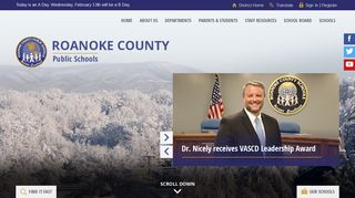 Roanoke County Public Schools / Homepage