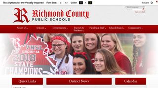 Richmond County Public Schools: Home