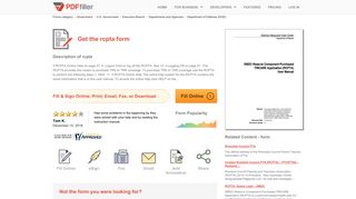 Rcpta - Fill Online, Printable, Fillable, Blank | PDFfiller