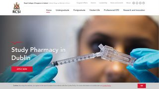 Royal College of Surgeons in Ireland: RCSI Homepage