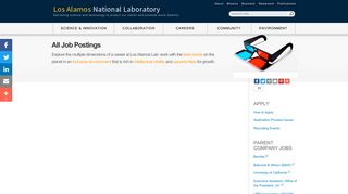 All Job Postings - Los Alamos National Lab