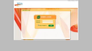 Admin Login - RDA Cell Ministry of Textile Industry