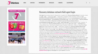 Recovery database network field agent login - cines 7 infantes