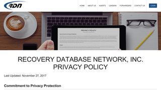 Recovery Database Network :: Privacy Policy